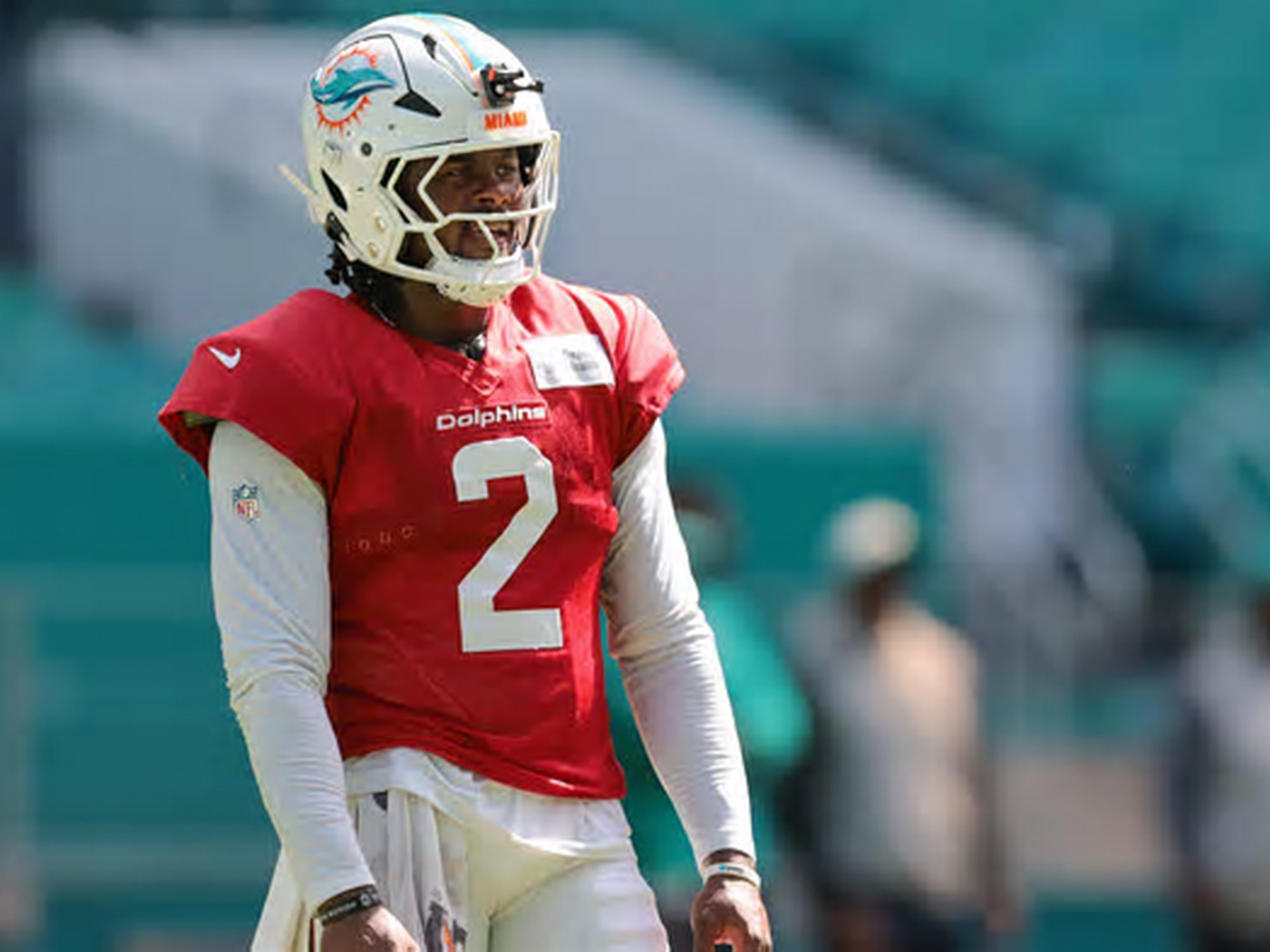 Miami Dolphins QB Malik Willis his address to teammates this week (9 sources)